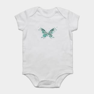 Butterfly Tropical Baby Bodysuit